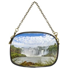 Waterfalls Landscape At Iguazu Park Chain Purses (one Side) 