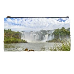 Waterfalls Landscape At Iguazu Park Pencil Cases by dflcprints