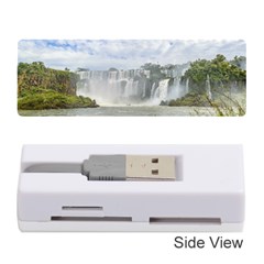 Waterfalls Landscape At Iguazu Park Memory Card Reader (stick)  by dflcprints