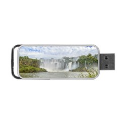 Waterfalls Landscape At Iguazu Park Portable Usb Flash (two Sides) by dflcprints