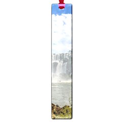 Waterfalls Landscape At Iguazu Park Large Book Marks