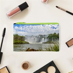 Waterfalls Landscape At Iguazu Park Cosmetic Bag (xs)