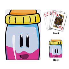 Purp Baby Bottle Playing Card by grimelab