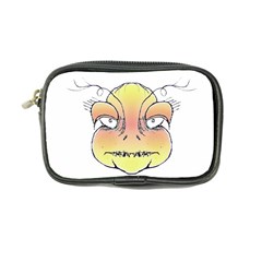 Angry Monster Portrait Drawing Coin Purse by dflcprints