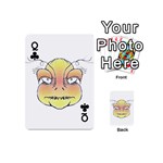 Angry Monster Portrait Drawing Playing Cards 54 (Mini)  Front - ClubQ