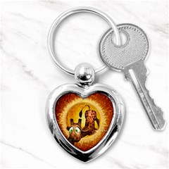 I m Waiting For You, Cute Giraffe Key Chains (heart)  by FantasyWorld7