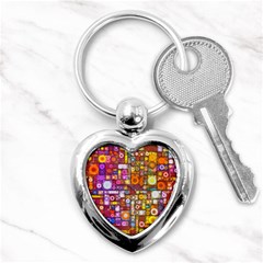 Circles City Key Chains (heart) 