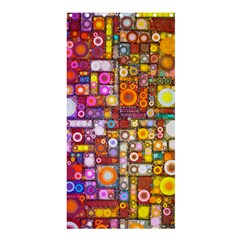 Circles City Shower Curtain 36  X 72  (stall)  by KirstenStar