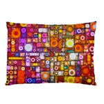 Circles City Pillow Cases (Two Sides) Front