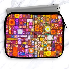 Circles City Apple Ipad 2/3/4 Zipper Cases