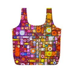 Circles City Full Print Recycle Bags (m) 