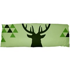 Modern Geometric Black And Green Christmas Deer Samsung S3350 Hardshell Case