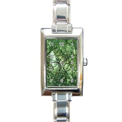 Jungle View At Iguazu National Park Rectangle Italian Charm Watches by dflcprints