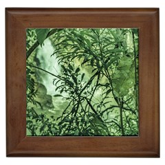 Jungle View At Iguazu National Park Framed Tiles by dflcprints