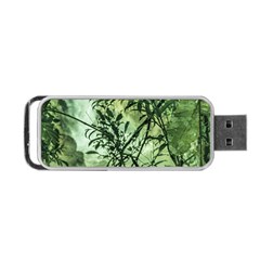 Jungle View At Iguazu National Park Portable Usb Flash (one Side)