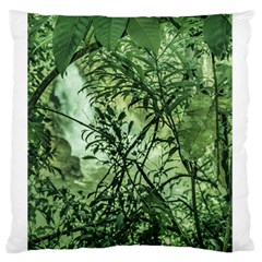 Jungle View At Iguazu National Park Standard Flano Cushion Cases (two Sides)  by dflcprints