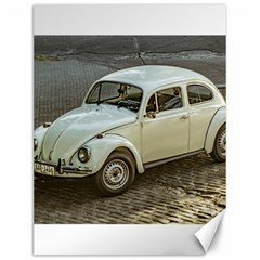 Classic Beetle Car Parked On Street Canvas 12  X 16   by dflcprints