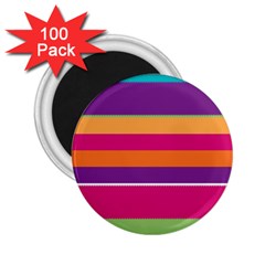 Jagged stripes 2.25  Magnet (100 pack) 