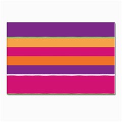 Jagged stripes Postcard 4 x 6  (Pkg of 10)