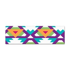 Triangles And Other Shapes Pattern Sticker (bumper) by LalyLauraFLM