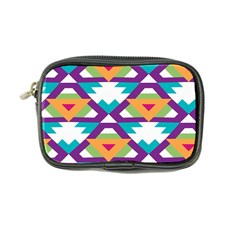 Triangles And Other Shapes Pattern Coin Purse by LalyLauraFLM