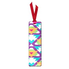 Triangles And Other Shapes Pattern Small Book Mark