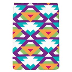 Triangles And Other Shapes Pattern Removable Flap Cover (l)