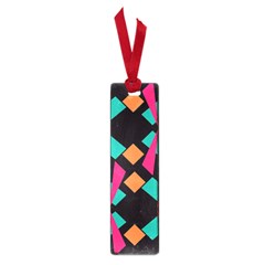 Shapes In Retro Colors  Small Book Mark