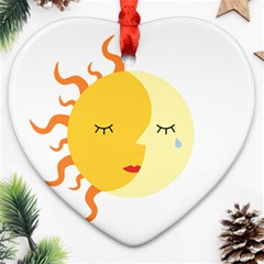 Coexist Heart Ornament (2 Sides)