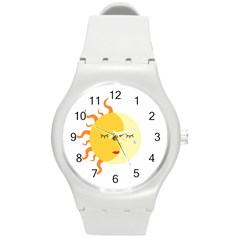 Coexist Round Plastic Sport Watch (m)