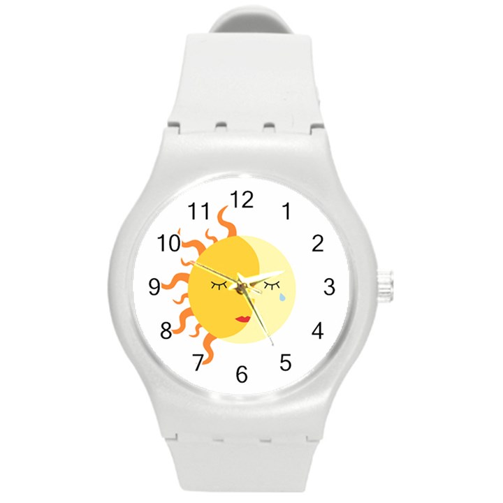 coexist Round Plastic Sport Watch (M)