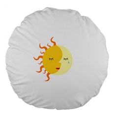 Coexist Large 18  Premium Round Cushions