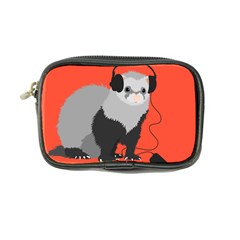 Funny Music Lover Ferret Coin Purse by CreaturesStore