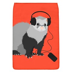 Funny Music Lover Ferret Flap Covers (s) 