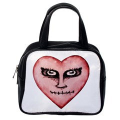 Angry Devil Heart Drawing Print Classic Handbags (one Side) by dflcprints