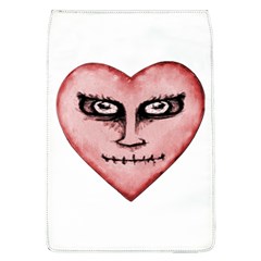 Angry Devil Heart Drawing Print Flap Covers (l)  by dflcprints