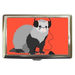 Funny Music Lover Ferret Cigarette Money Cases