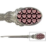 Angry Devil Hearts Seamless Pattern Letter Openers Front