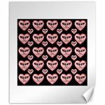 Angry Devil Hearts Seamless Pattern Canvas 20  x 24   19.57 x23.15  Canvas - 1