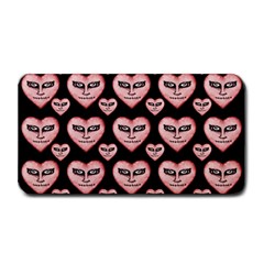 Angry Devil Hearts Seamless Pattern Medium Bar Mats