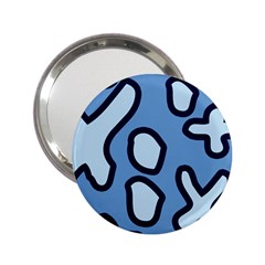 Blue Maths Signs 2 25  Handbag Mirrors