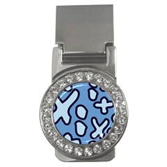 Blue Maths Signs Money Clips (cz) 