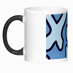 Blue Maths Signs Morph Mugs