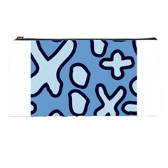 Blue Maths Signs Pencil Cases