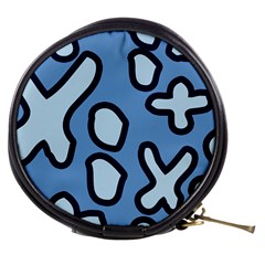 Blue Maths Signs Mini Makeup Bags