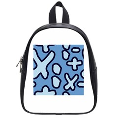 Blue Maths Signs School Bags (small) 