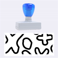 Blue Maths Signs Rubber Stamps (large) by maregalos