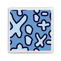 Blue Maths Signs Memory Card Reader (square) 