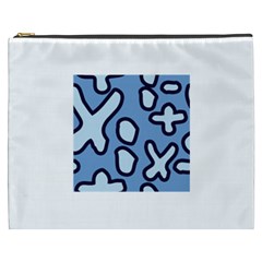 Blue Maths Signs Cosmetic Bag (xxxl) 