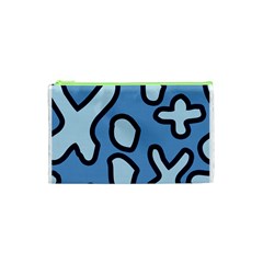 Blue Maths Signs Cosmetic Bag (xs)